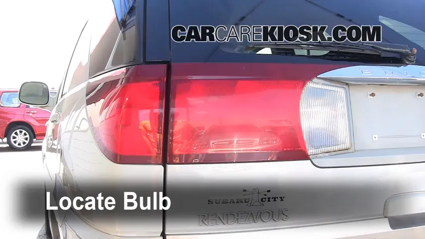 2005 Buick Rendezvous CX 3.4L V6 Lights Reverse Light (replace bulb)